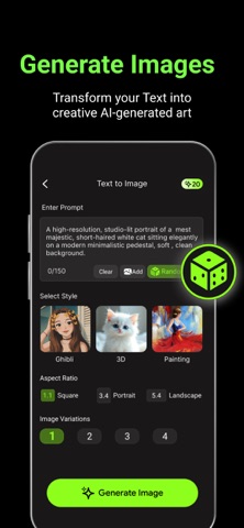 AI Chatbot – AI Video & Music iPhone screenshot