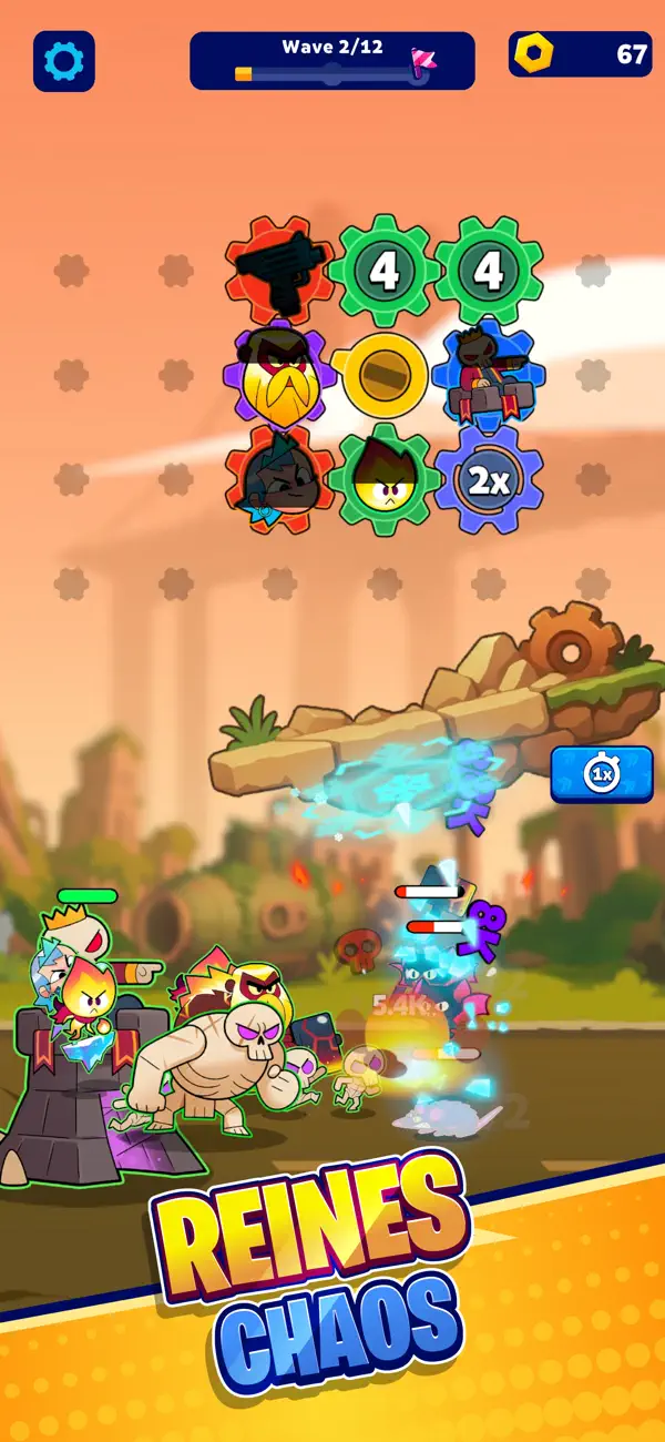 Gear Fight! iOS Mod IPA screenshot 4 - iOS game interface