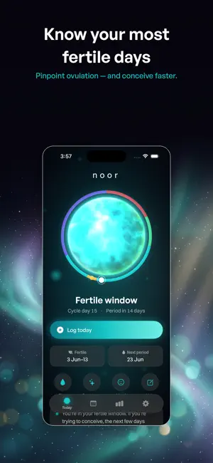 Noor: Period & Cycle Tracker screenshot 1