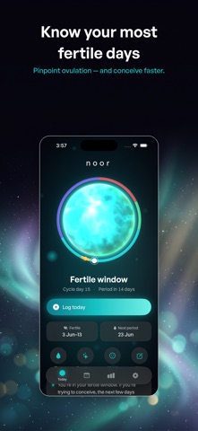 Noor: Period & Cycle Tracker Screenshot 1 of 7