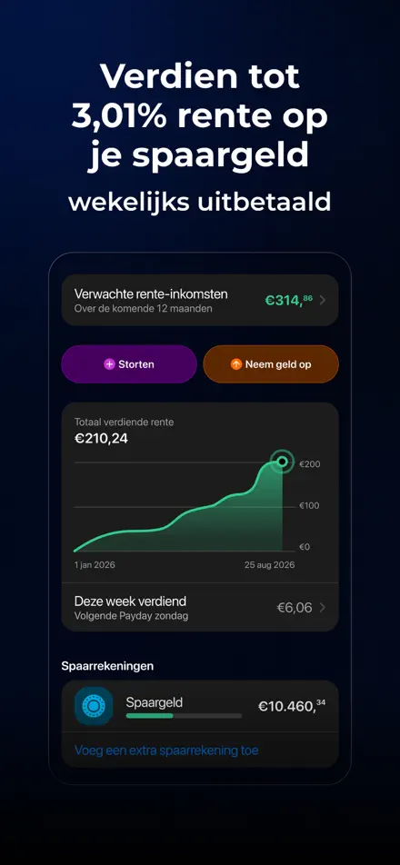 Bunq app screenshot 2
