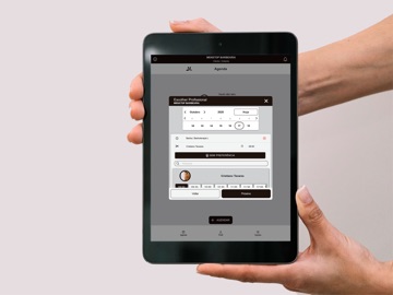 MenStop Barbearia iPad screenshot