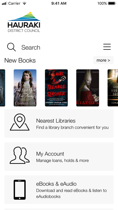 Screenshot #1 pour Hauraki District Libraries
