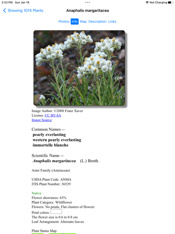Newfoundland Wildflowers iPad screenshot