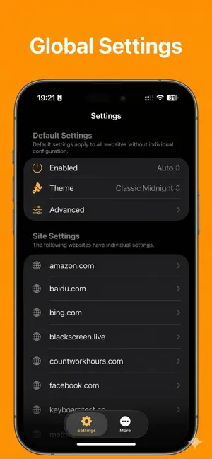 Noxri: Dark Mode for Safari screenshot 4