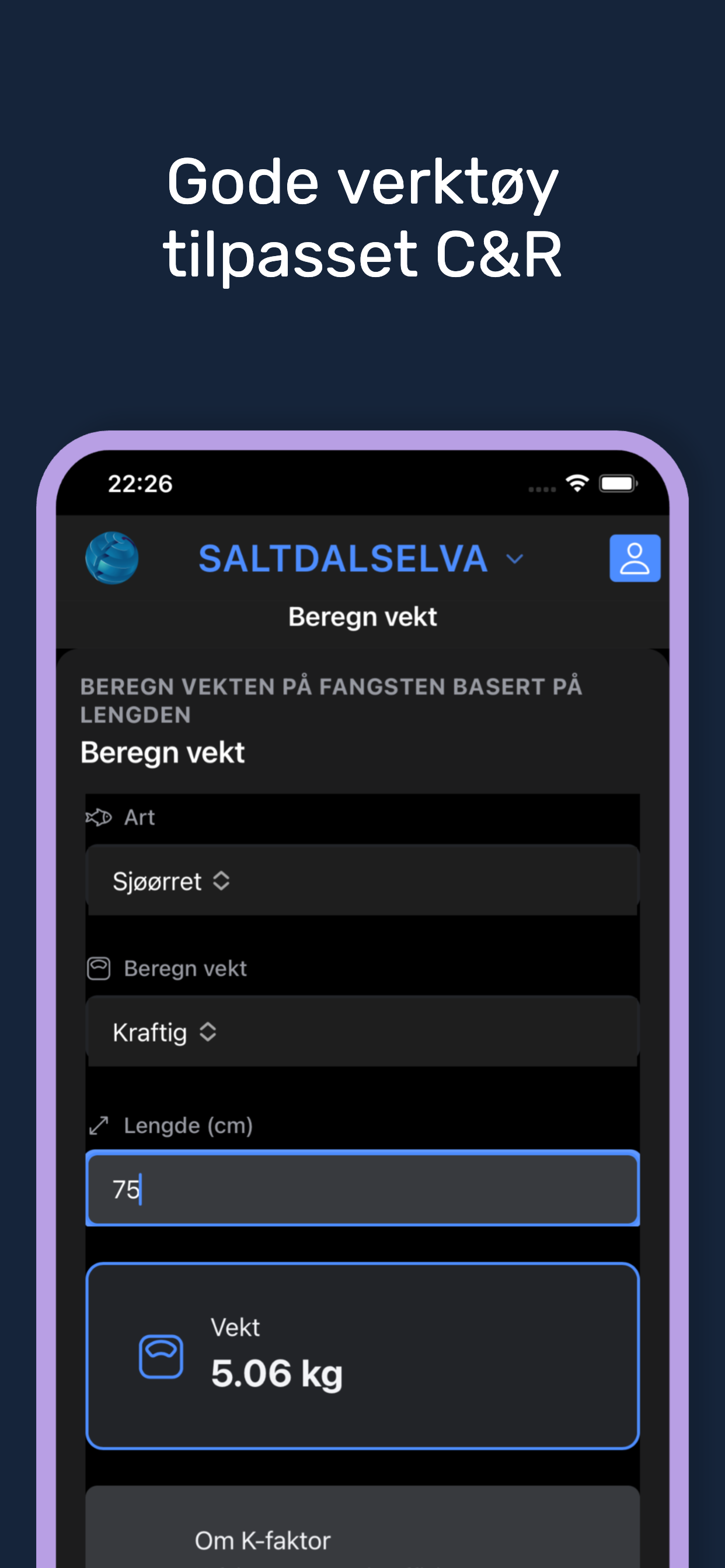 Fortuna Fiskekort