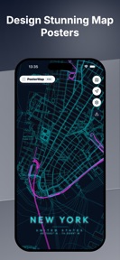 PosterMap: Custom Map Maker screenshot