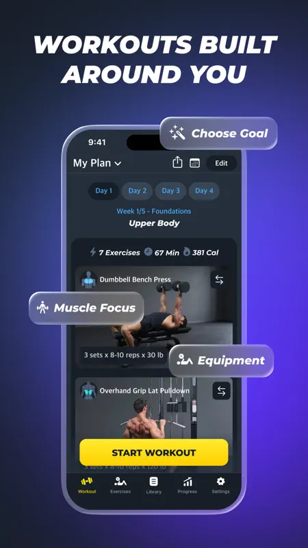 Gymverse: Gym Workout Planner screenshot 2 of 9