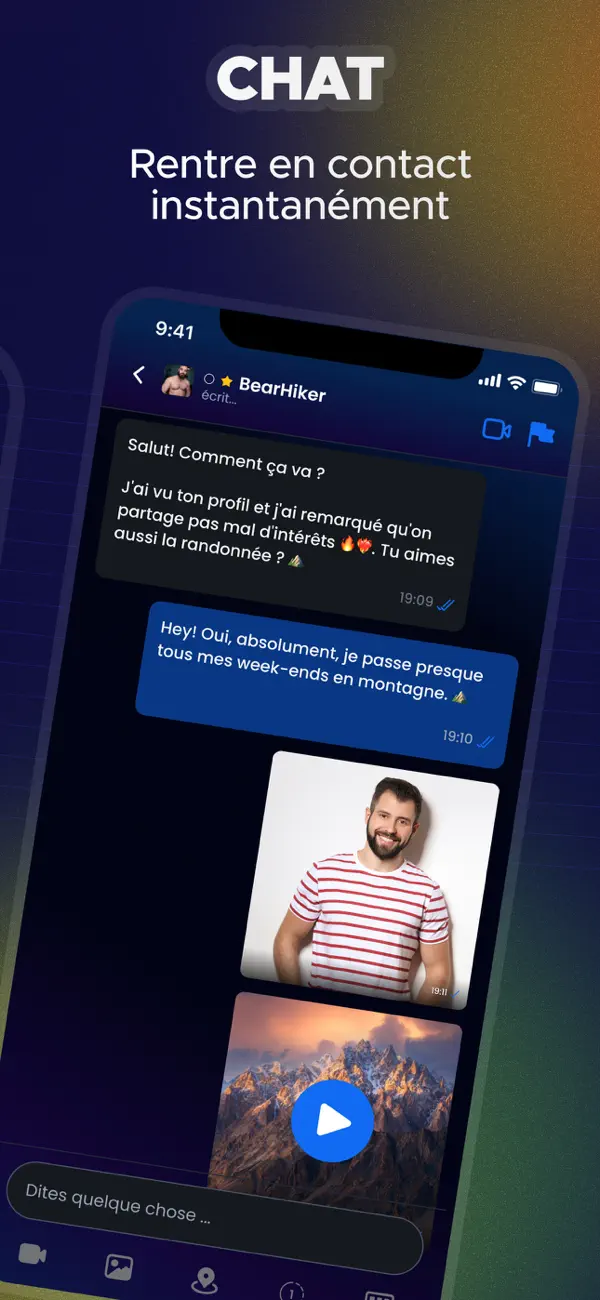 Screenshot #3 pour BEARWWW : Chat Gay & Rencontre