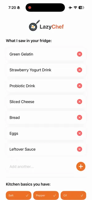 LazyChef: Easy Recipes screenshot 3