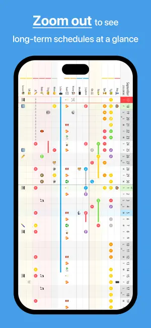 Grid Calendar+ screenshot 2