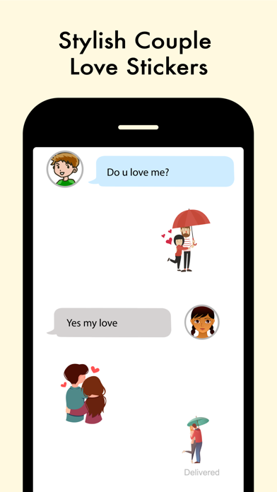 Couple Love Bird Stickers Screenshot