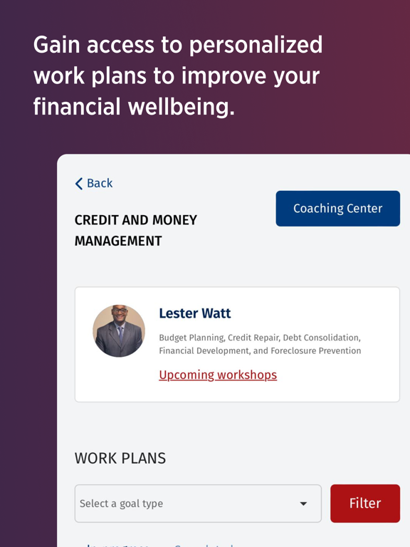 HOPE In Hand iPad screenshot 5 - Finance app