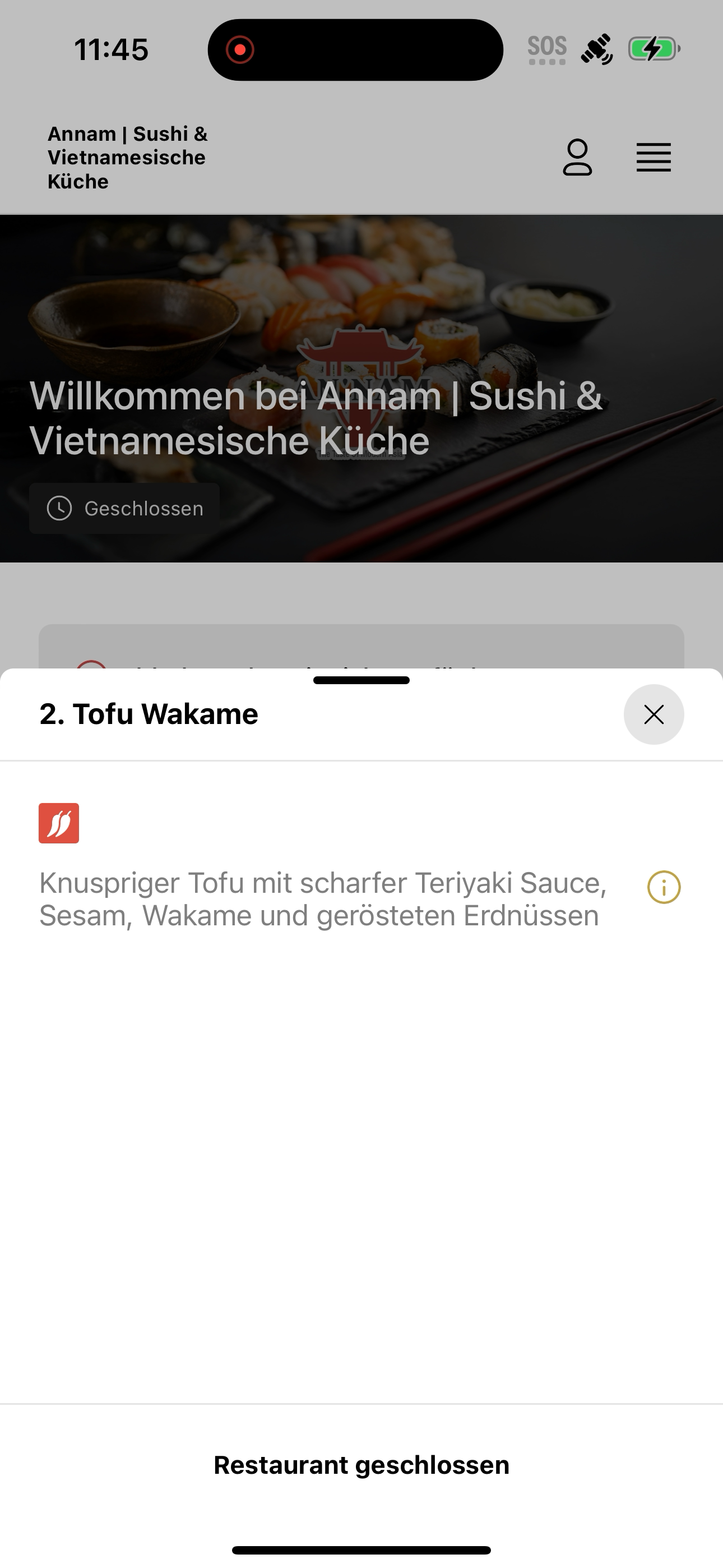 Annam Sushi & Vietnamesische screenshot 7