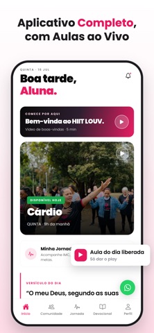 Hiit Louv - Treino Cristão screenshot