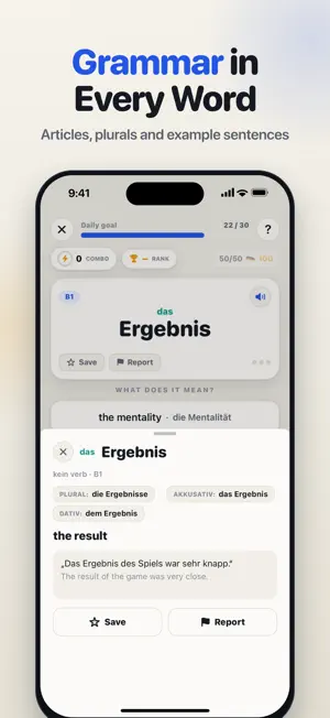 SprachSnack: German Words screenshot 4