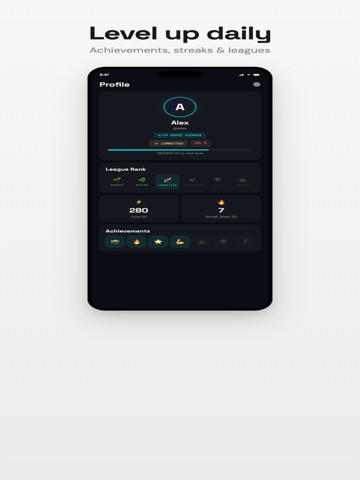 Glow Up App - AI Face Rating iPad screenshot