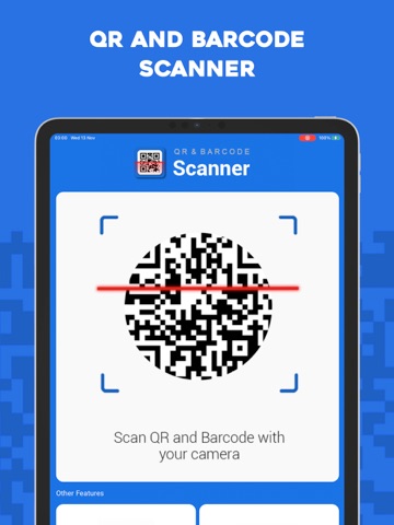 Quick QR & Barcode Scanner - iPad screenshot