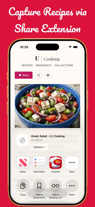 YesChef Recipe Manager screenshot 1