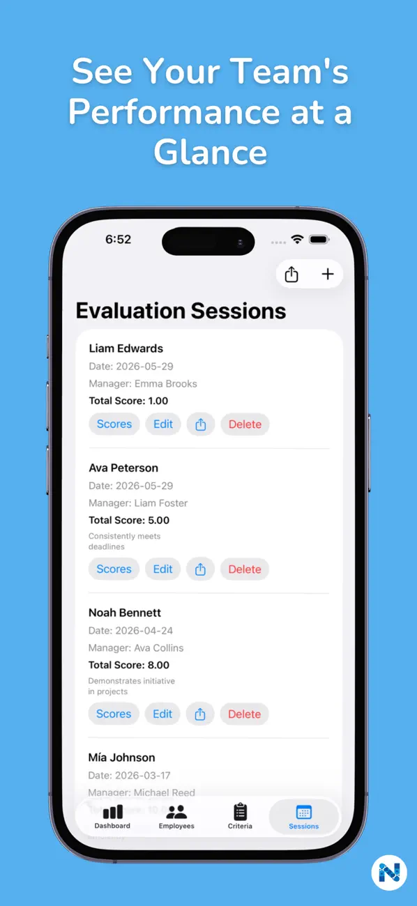 Screenshot #3 pour Employee Evaluation