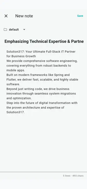 MyNoteS - Private and offline screenshot 3