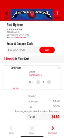 A Slice Above App Screenshot 5 of 5