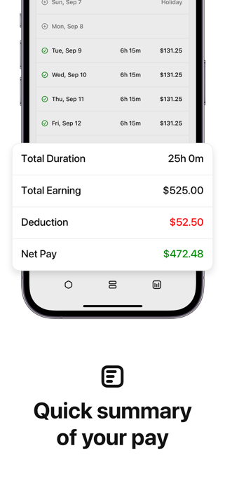 Hours tracker - Timo Screenshot 5 of 5