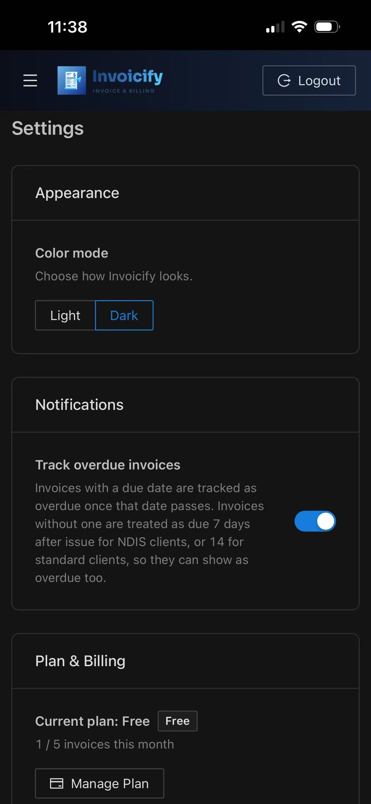Screenshot 8 of Invoicify AU