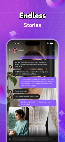 Luka AI - Character Chat iPhone screenshot