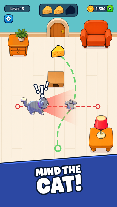 Grab the Cheese: Sneaky Mouse Screenshot 4 of 8