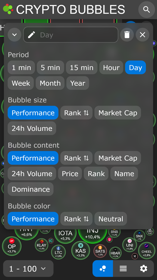 #5. Crypto Bubbles (iOS) 由: Ulrich Stark