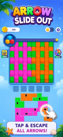 Arrow Slide Out: Puzzle Screenshot 1 of 5
