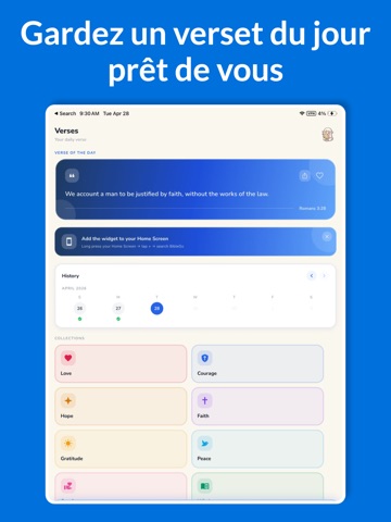 BibleGo - Étude de la Bible iPad screenshot 4