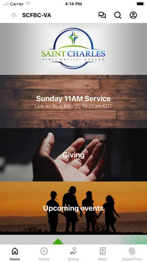 St Charles First Baptist - VA screenshot 1