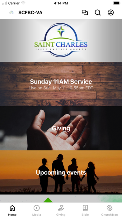 St Charles First Baptist - VA Screenshot