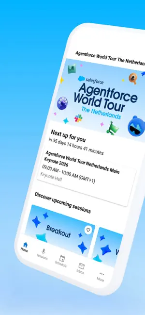 Salesforce on Tour iPhone screenshot 1