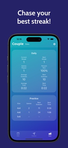 Couple: Daily Memory Match iPhone screenshot