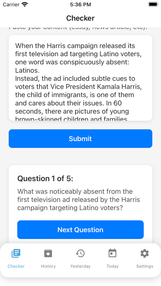 #1. Content Comprehension (iOS) 来自: Ask Lou Studios