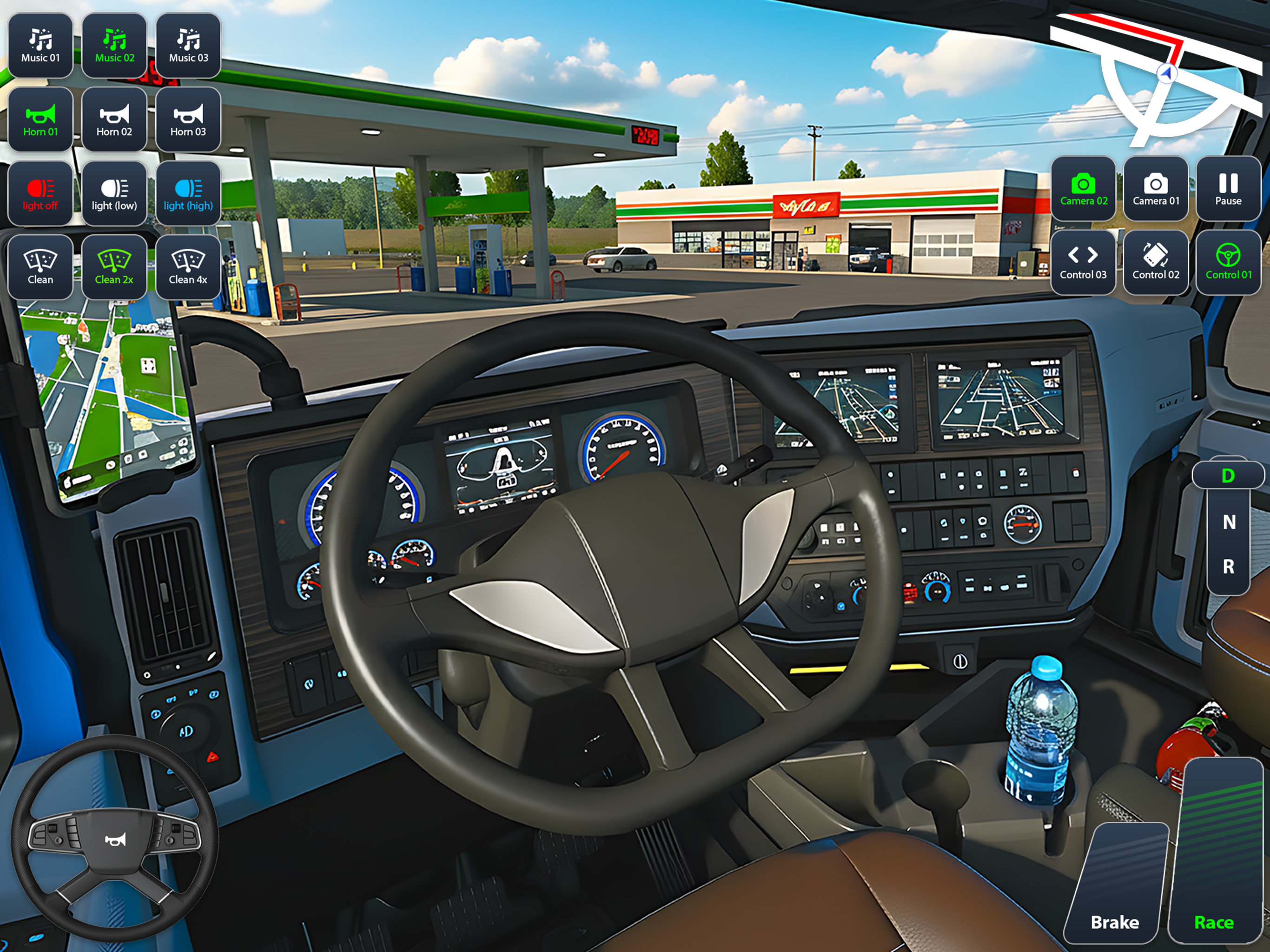 Extreme Euro Truck Games 3D screenshot 15