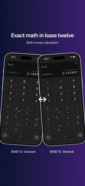 Dozenal Calc screenshot 1
