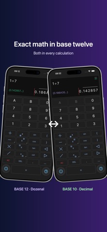Dozenal Calc Screenshot 1 of 3