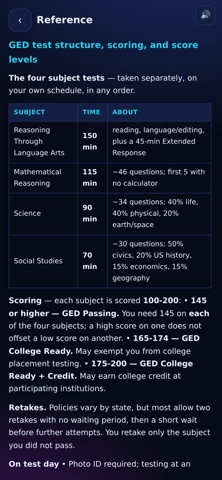 GED Ready iPhone screenshot