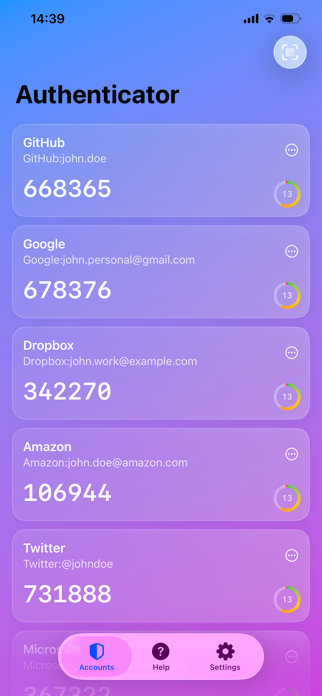Authenticator - Shield App Screenshot 2 of 3