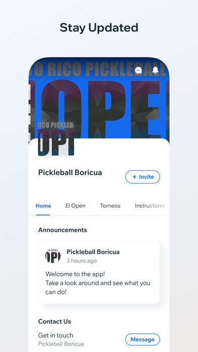 Pickleball Boricua Screenshot