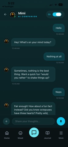 Mentis: AI Mental Wellness screenshot