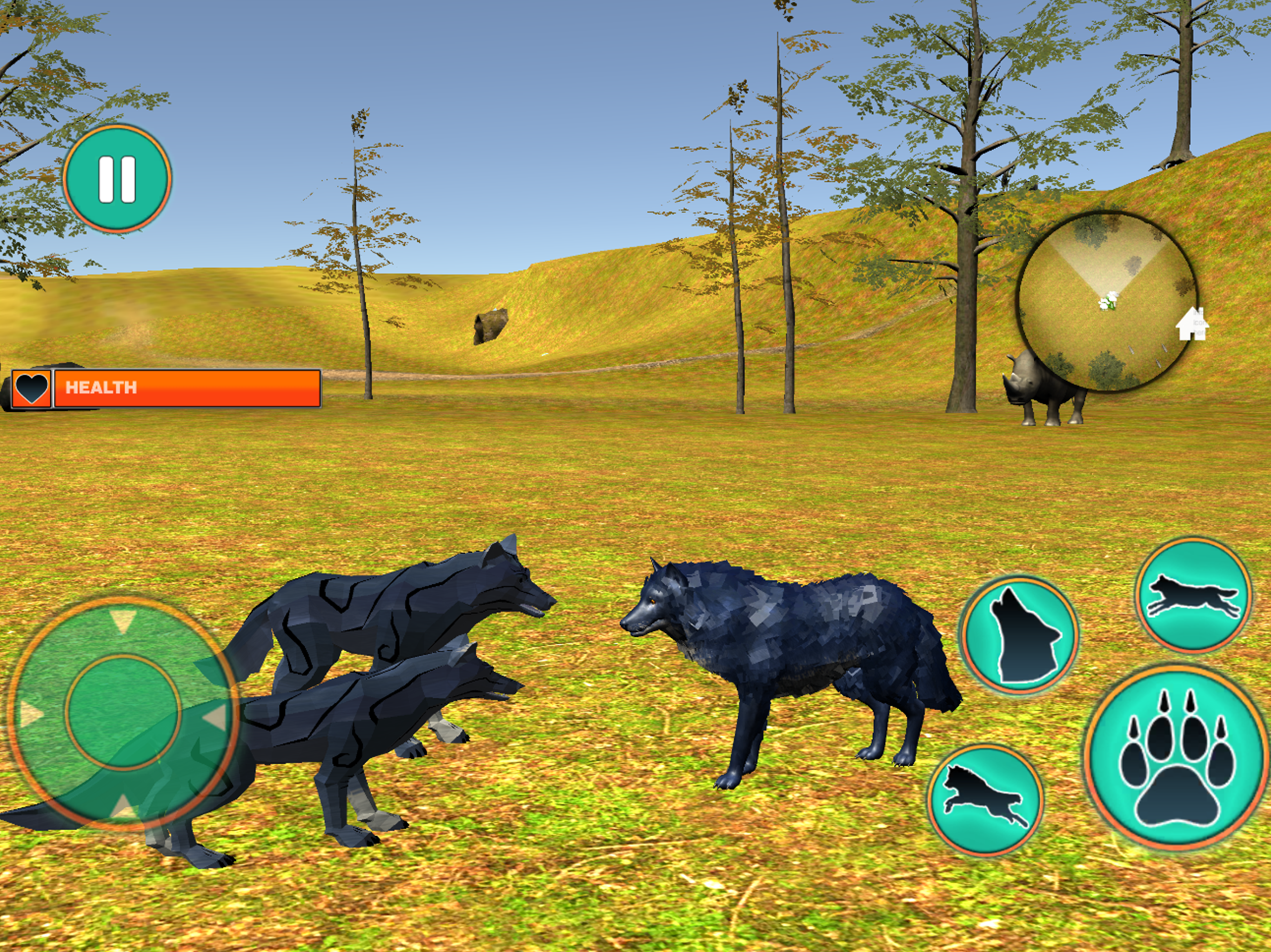 The Wild Wolf Sim: Rpg Game 3D screenshot 5