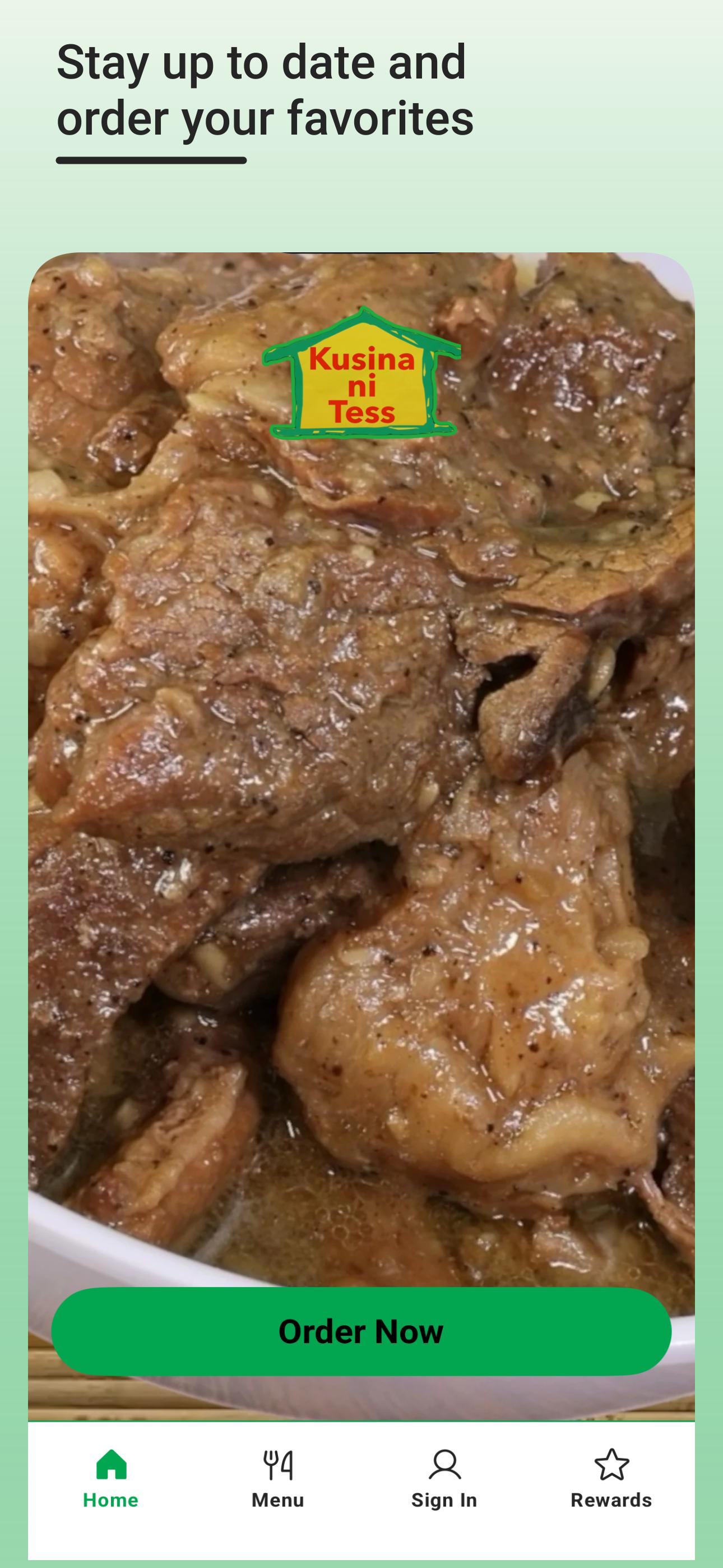 KUSINA NI TESS APP