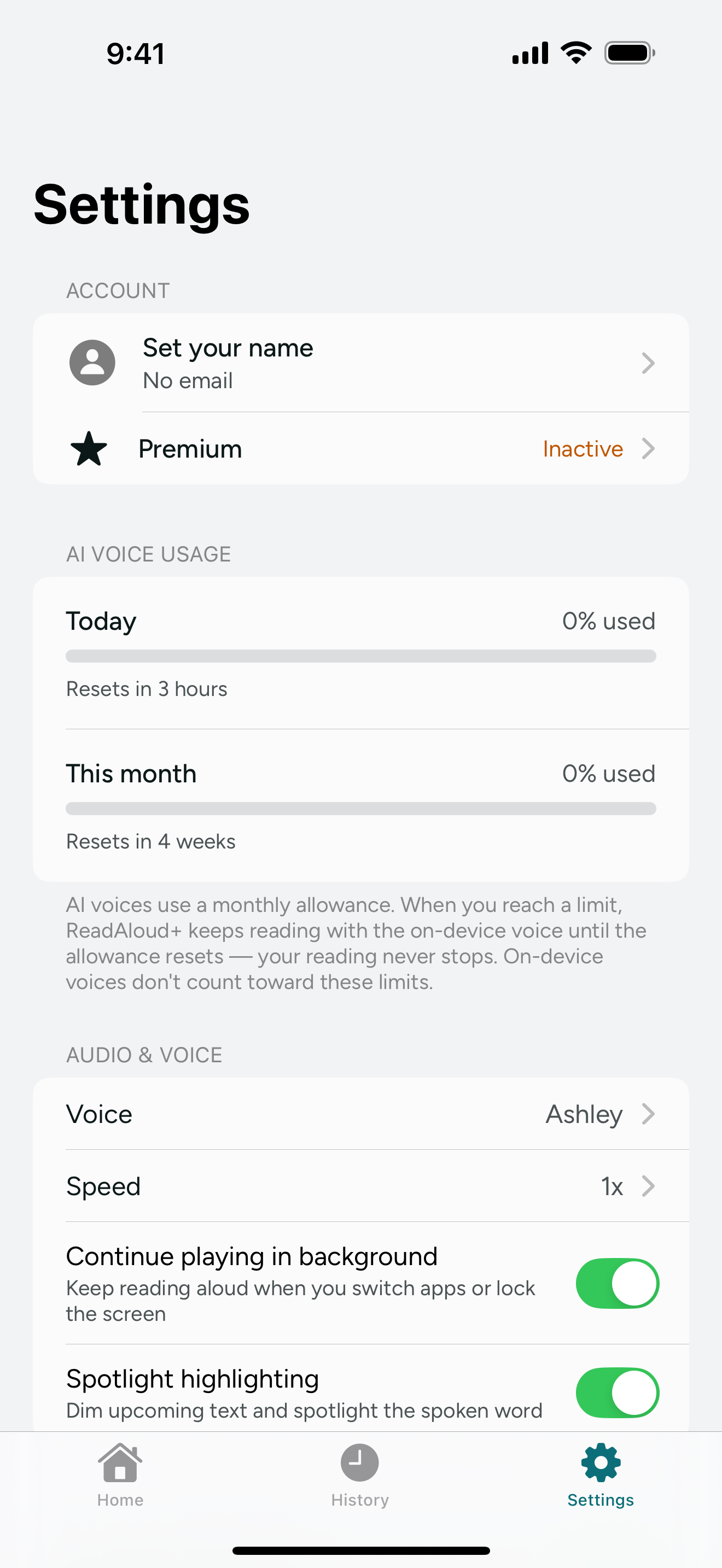 ReadAloud+ screenshot 5
