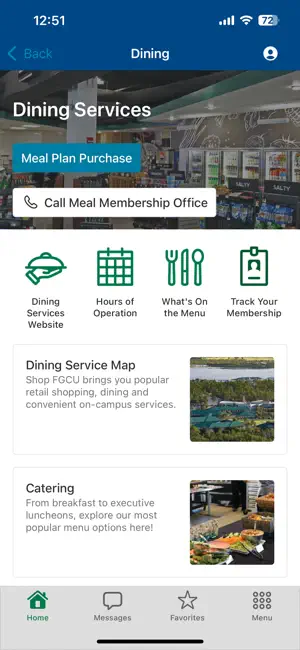 MyFGCU screenshot 4