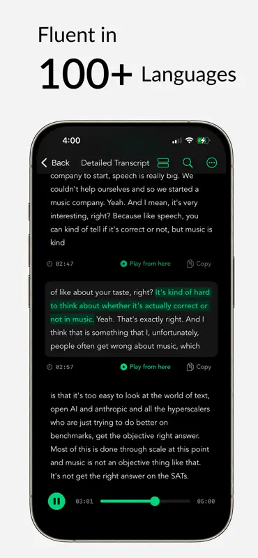 Whisper Notes - Speech to Text screenshot 3 of 4